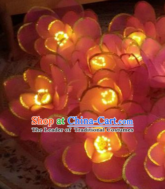 Big Luminous Handmade Lotus Dance Props Props for Dance Dancing Props for Sale for Kids Dance Stage Props Dance Cane Props Umbrella Children Adults