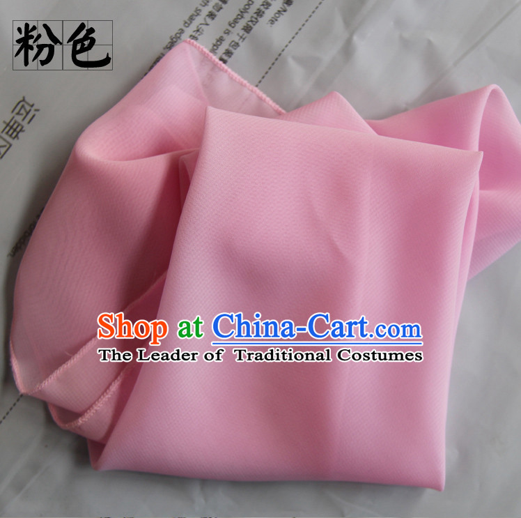 Pink Chinese Classcial Dancing Props Handkerchief