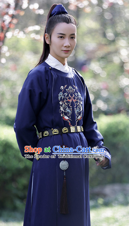 Ancient Chinese Hanfu Dress China Traditional Clothing Asian Long Dresses China Clothes Fashion Oriental Outfits for Men