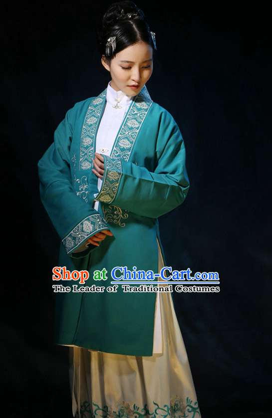 Asian Chinese Hanfu Dress Costume Clothing Oriental Dress Chinese Robes Kimono for Women Gilrls Adults Children