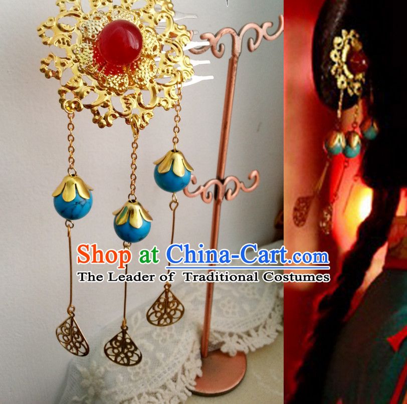 Ancient Chinese Handmade Fairy Headdress Hair Jewelry for Women