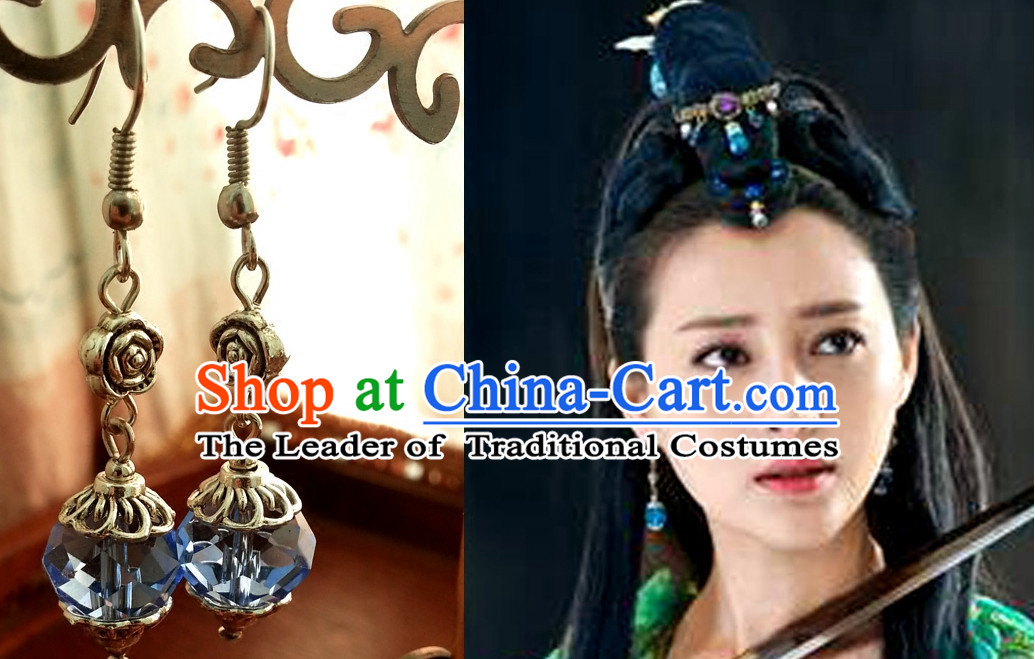 Ancient Chinese Handmade Princess Earrings