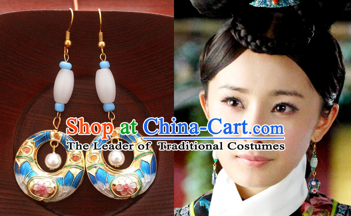 Ancient Chinese Handmade Princess Earrings