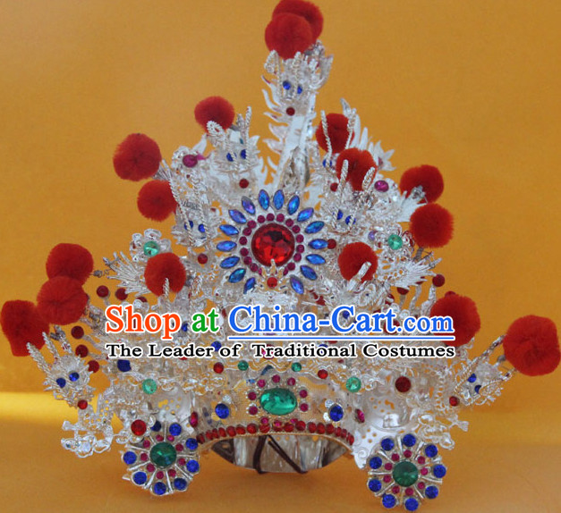 Chinese Traditional Opera Helmet Hat