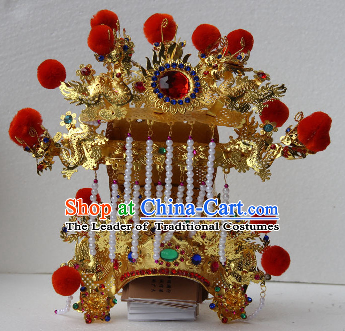 Chinese Traditional Opera Helmet Hat