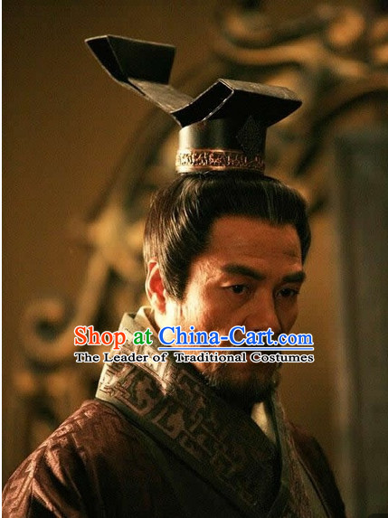 Chinese Qin Dynasty Male Hairstyles Chancellor Coronet for Men