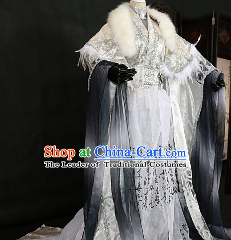 Gorgeous Chinese Emperor Prince Costumes Ancient Chinese Clothing Complete Set for Men