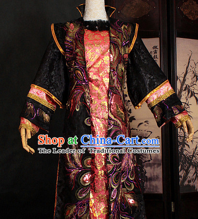 Gorgeous Chinese Emperor Prince Costumes Ancient Chinese Clothing Complete Set for Men