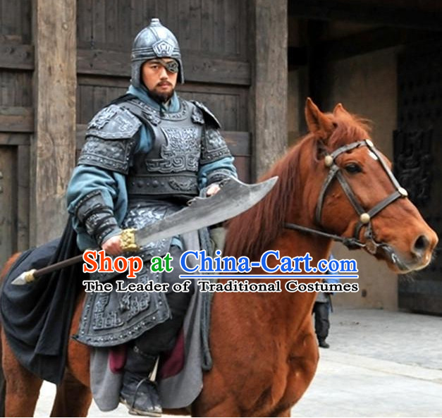 Custom Made Ancient Chinese Style TV Drama Film Armor Costumes Complete Set