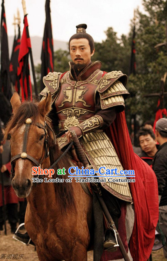 Custom Made Ancient Chinese Style TV Drama Film Armor Costumes Complete Set