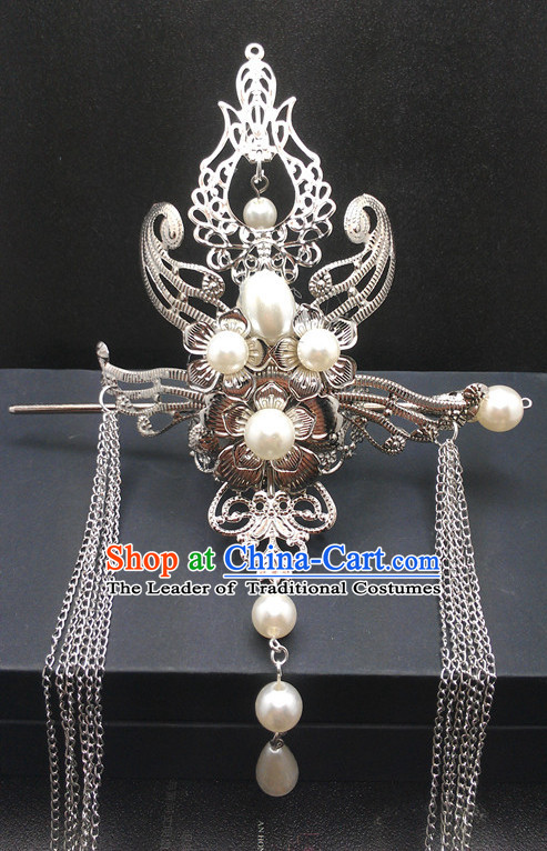 Ancient Chinese Imperial Royal Prince Hair Jewelry Crown