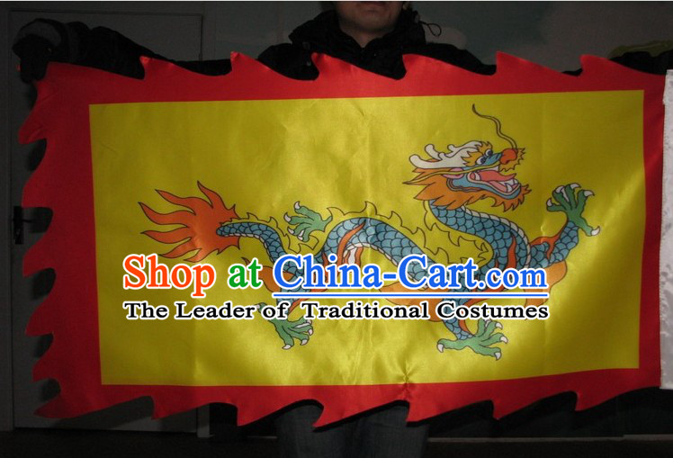 Chinese Traditional Stage Performance Parade Dragon Banner Flag