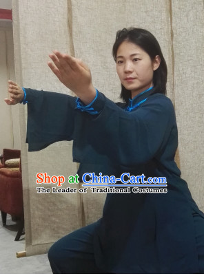 Top Chinese Traditional Martial Arts Tai Chi Kung Fu Gongfu Competition Championship Clothes Suits Uniforms