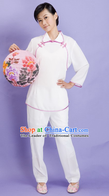 Chinese Traditional Mandarin Martial Arts Tai Chi Kung Fu Gong Fu Competition Championship Suits Uniforms for Men Women Children