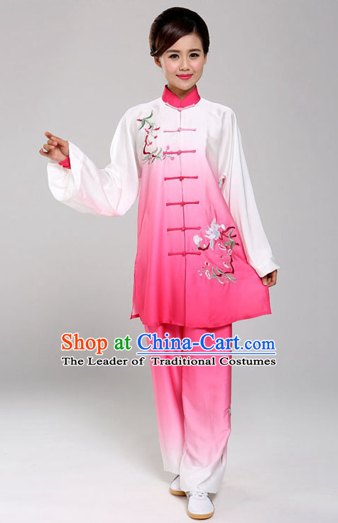 Top Tai Chi Pants Tai Chi Suit Apparel Suits Attire Robe Kung Fu Costume Chinese Kungfu Jacket Wear Dress Uniform Clothing Taijiquan Shaolin Chi Gong Taichi Suits