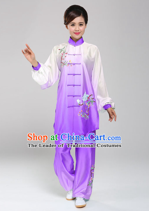 Top Tai Chi Pants Tai Chi Suit Apparel Suits Attire Robe Kung Fu Costume Chinese Kungfu Jacket Wear Dress Uniform Clothing Taijiquan Shaolin Chi Gong Taichi Suits