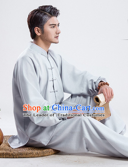 Top Tai Chi Uniforms Pants Tai Chi Suit Apparel Suits Attire Robe Kung Fu Costume Chinese Kungfu Jacket Wear Dress Uniform Clothing Taijiquan Shaolin Chi Gong Taichi Suits for Men Women Kids