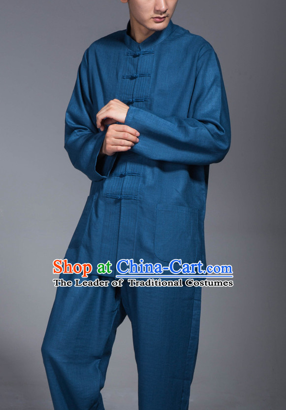 Top Tai Chi Uniforms Pants Tai Chi Suit Apparel Suits Attire Robe Kung Fu Costume Chinese Kungfu Jacket Wear Dress Uniform Clothing Taijiquan Shaolin Chi Gong Taichi Suits for Men Women Kids