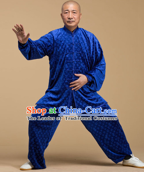 Top Tai Chi Uniforms Pants Tai Chi Suit Apparel Suits Attire Robe Kung Fu Costume Chinese Kungfu Jacket Wear Dress Uniform Clothing Taijiquan Shaolin Chi Gong Taichi Suits for Men Women Kids