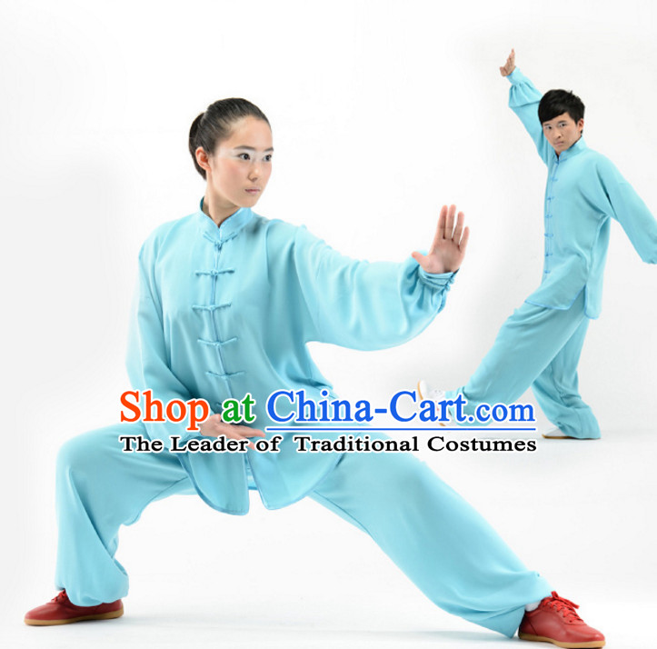 Top Tai Chi Uniforms Pants Tai Chi Suit Apparel Suits Attire Robe Kung Fu Costume Chinese Kungfu Jacket Wear Dress Uniform Clothing Taijiquan Shaolin Chi Gong Taichi Suits for Men Women Kids