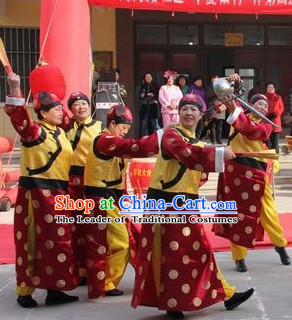 Chinese Stage Classical Dancing Dancewear Costumes Dancer Costumes Dance Costumes Chinese Dance Clothes Traditional Chinese Clothes Complete Set for Men Kids