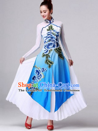 Chinese Stage Classical Dancewear Costumes Dancer Costumes Dance Costumes Chinese Dance Clothes Traditional Chinese Clothes Complete Set for Women Children