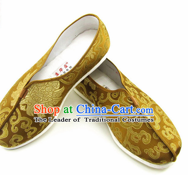 Top Chinese Classic Traditional Tai Chi Shoes Kung Fu Shoes Martial Arts Shoes for Men