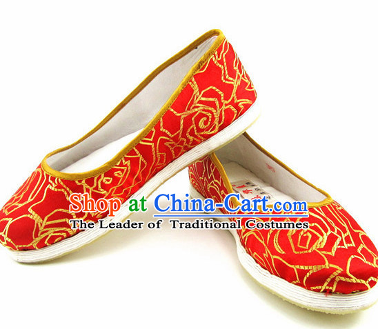 Top Chinese Classic Traditional Kungfu Master Tai Chi Shoes Kung Fu Shoes Martial Arts Shoes for Women