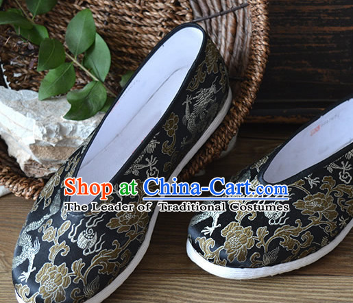 Top Chinese Classic Traditional Kungfu Master Tai Chi Shoes Kung Fu Shoes Martial Arts Fabric Shoes for Women Girls