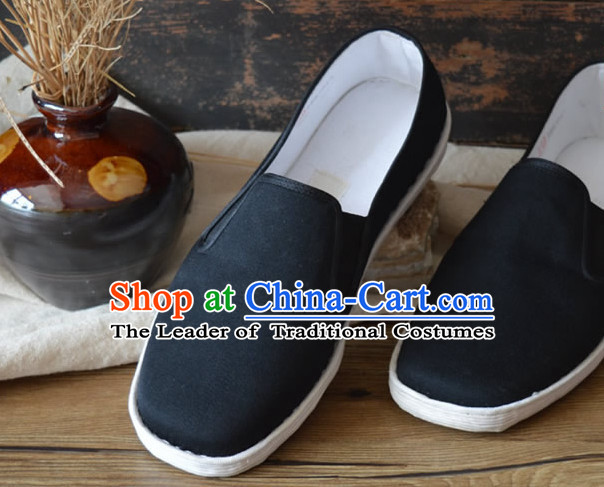 Top Chinese Classic Traditional Kungfu Master Tai Chi Shoes Kung Fu Shoes Martial Arts Fabric Shoes for Adults Kids