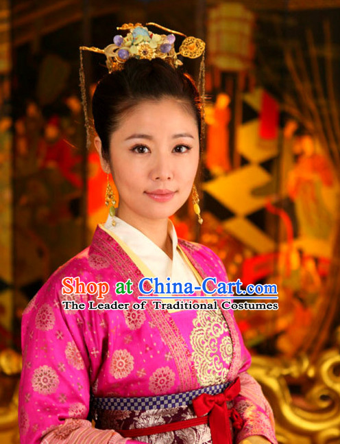 Ancient Chinese Style Imperial Palace Empress Queen Empress Hairpieces Hair Jewelry Set