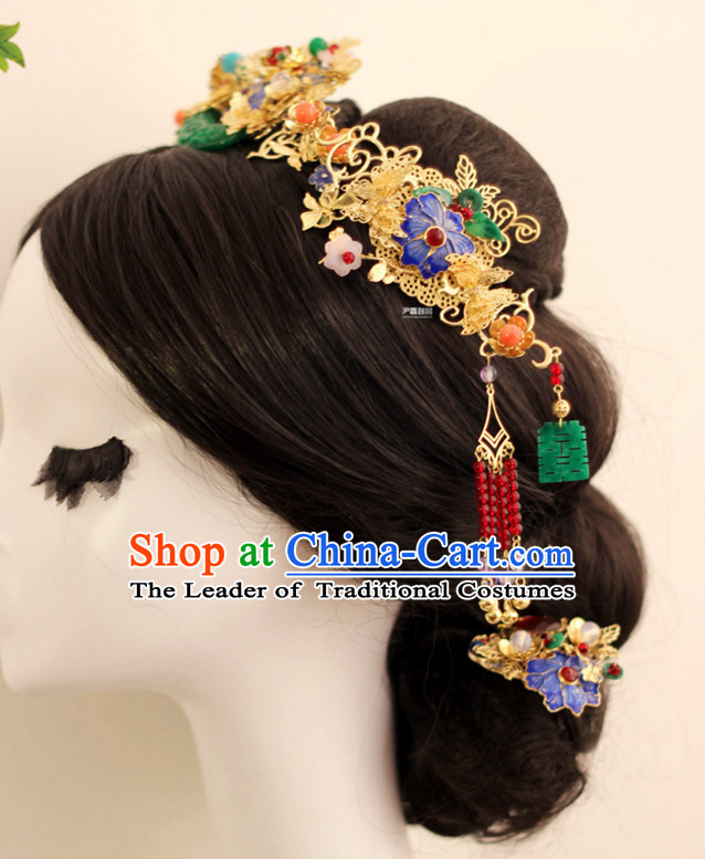 Top Chinese Traditional Wedding Headpieces Hair Jewelry Hair Clasp Hairpins