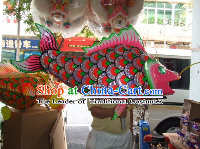 Traditional Chinese Big Celebration Super Big Fish Carp Parade Props