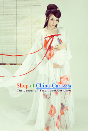 Traditional Chinese Pregant Lady Dress Chinese Hanfu Clothing Cloth China Attire Oriental Dresses Complete Set for Women