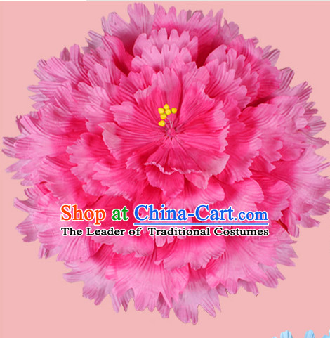 Rose Traditional Dance Peony Umbrella Props Flower Umbrellas Dancing Prop Decorations for Kids Children Girls Boys