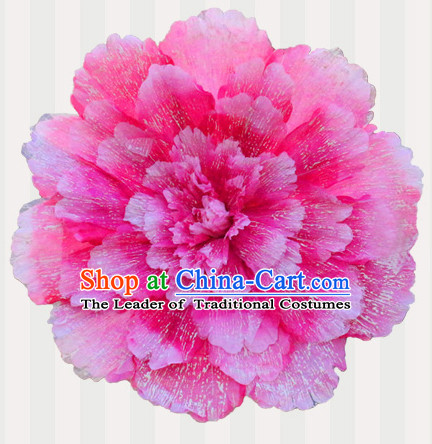 Traditional Dance Props Flower Umbrella Dancing Prop Decorations for Men Women Adults