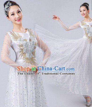 Chinese Dance costume Dance Classes Uniforms Folk Dance Traditional Cultural Dance Costumes Complete Set