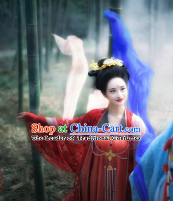 Hanfu Clothing Custom Traditional Chinese Hanfu Dreses Han Clothing Hanzhuang Historical Dress and Accessories Complete Set