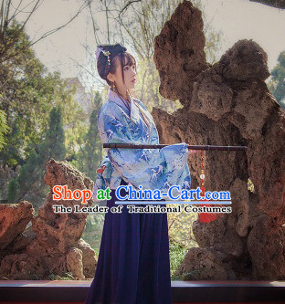 Chinese Traditional Oriental Dress Hanfu Clothing Asian Dresses Fashion Cheongsam Dress China Clothing for Women