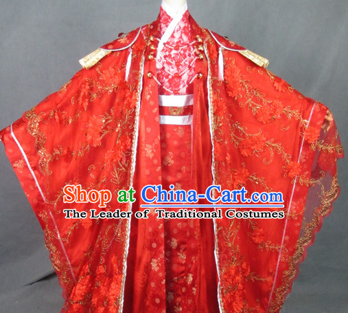 Chinese Imperial Clothing Cosplay Dresses National Costume Traditional Chinese Clothing Attire Complete Set