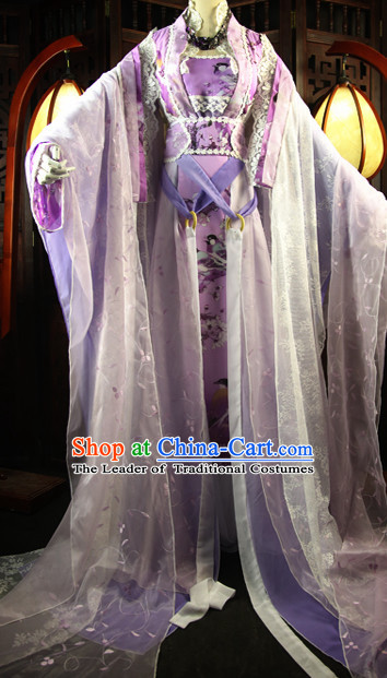 Chinese Imperial Clothing Cosplay Dresses National Costume Traditional Chinese Clothing Attire Complete Set