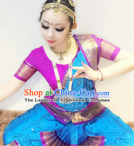 Indian Classical Folk Dance Dress Clothing Dresses Costume Classic Dancing Cultural Dances Costumes for Women