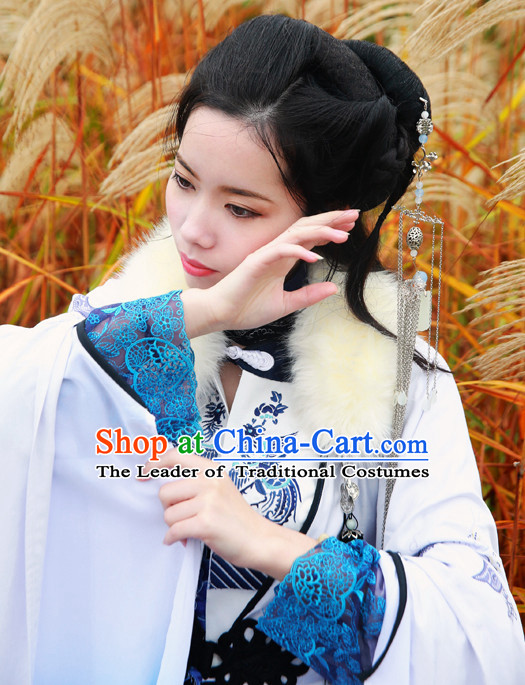 Traditional Chinese Imperial Court Dress Asian Clothing National Hanfu Costume Han China Style Costumes Robe Attire Ancient Dynasty Dresses Complete Set for Women