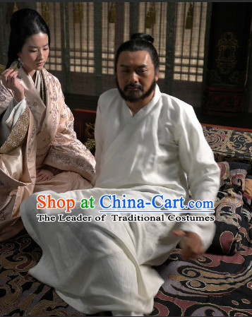 Ancient Chinese Emperor Pajamas Hanfu Han Fu Clothing Complete Set