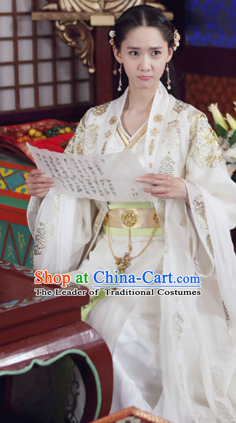 Traditional Chinese Ancient Princess Clothes Complete Set for Women