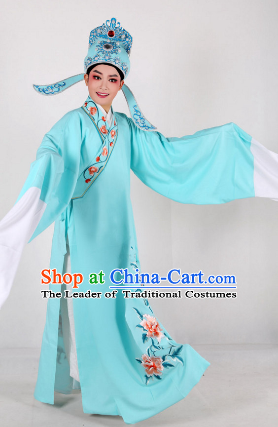 Chinese Opera Costumes Stage Performance Costume Chinese Traditional Costume Drama Costumes Complete Set for Men