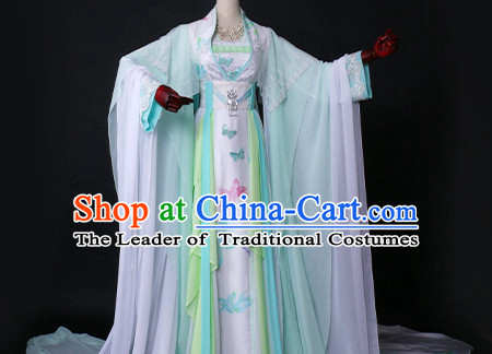 Ancient Chinese Fairy Clothing Traditional Chinese Princess Clothes Dresses Tangzhuang Han Fu Complete Set for Women