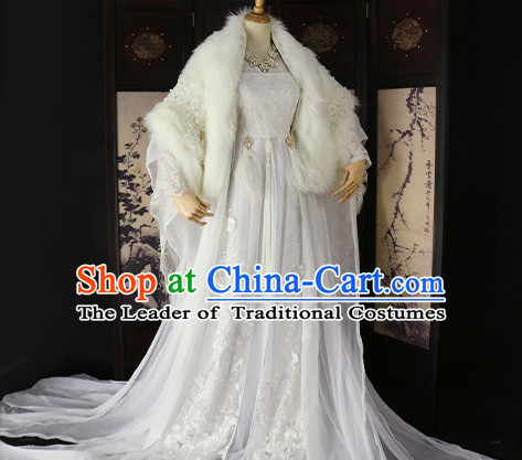 Ancient Chinese Queen Clothing Traditional Chinese Clothes Wedding Dresses Tangzhuang Queen Han Fu Complete Set for Women