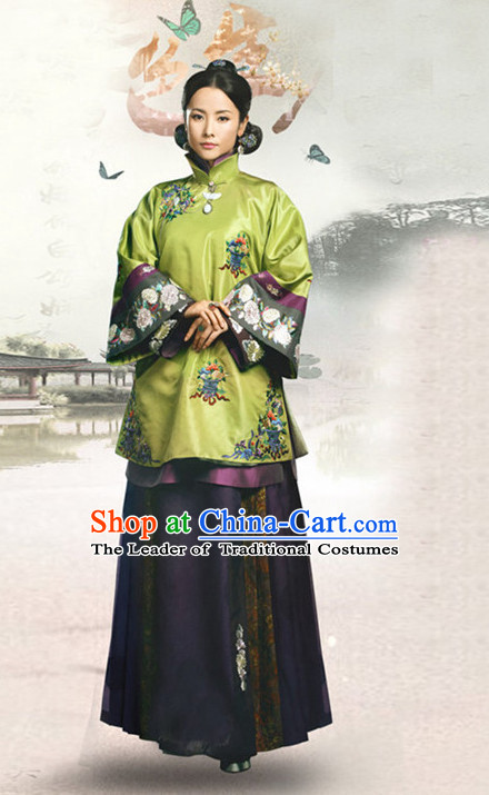 Top Chinese Ancient Costume in Women's Theater and Reenactment Costumes Ancient Chinese Clothes Complete Set for Women Girls Children Adults