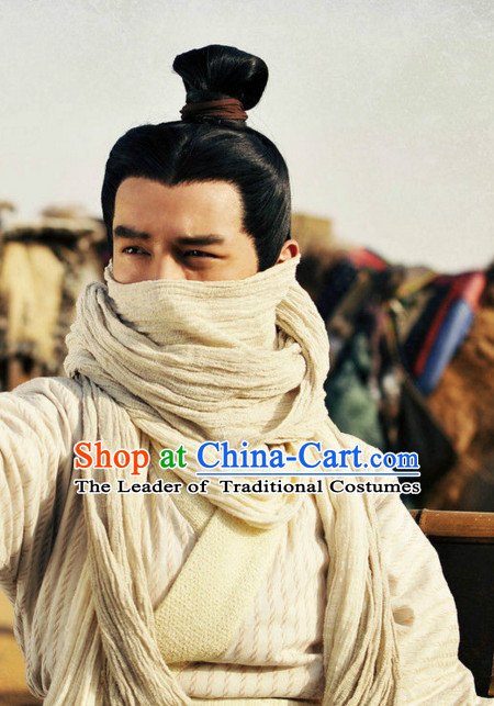 Chinese Traditional Male Wig Ancient Wigs for Men